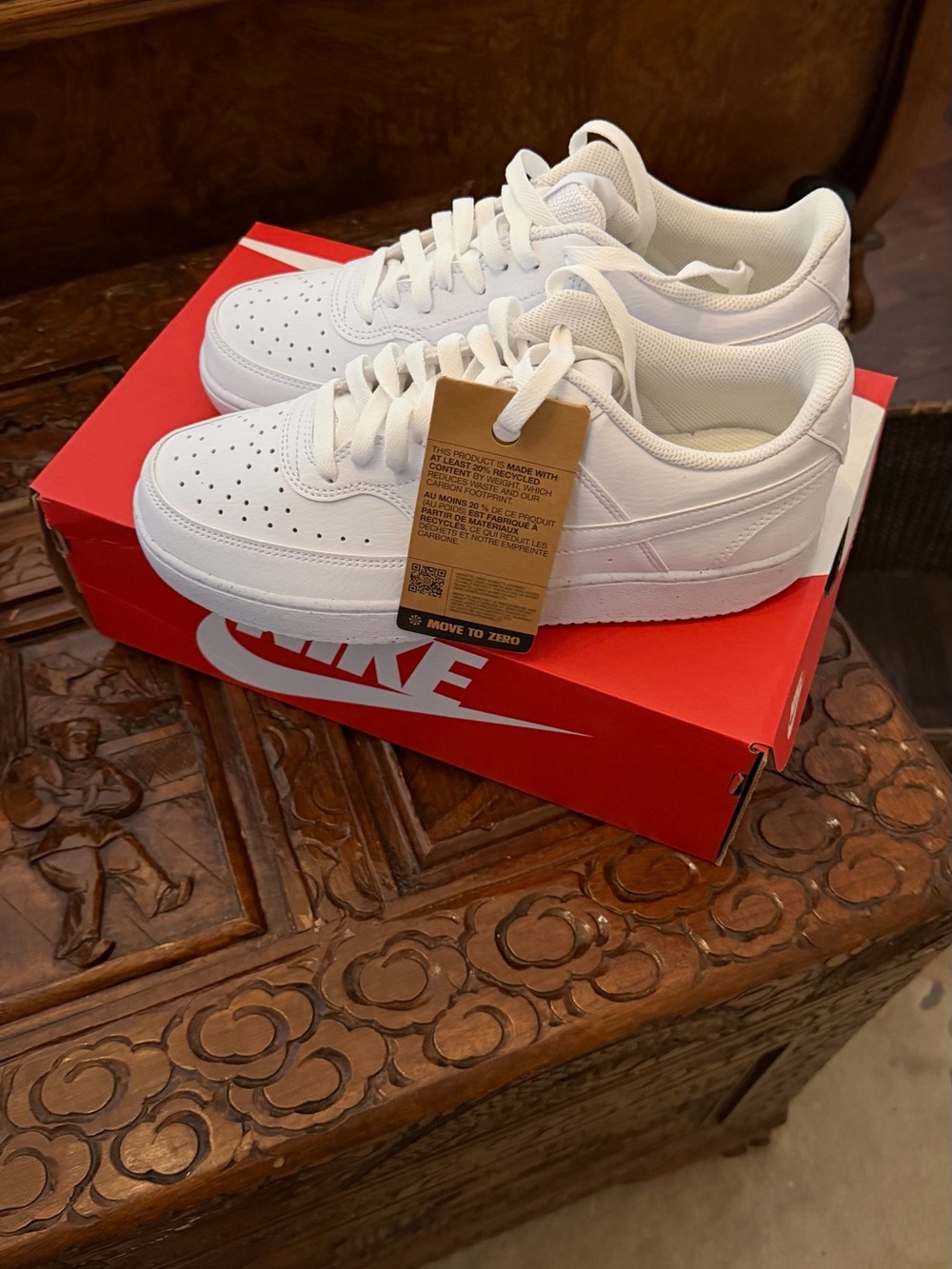 Nike Men’s White Low-Top Sneakers